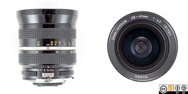 Data Sheet: Nikkor K 28-45 mm f/4.5 – JAPB
